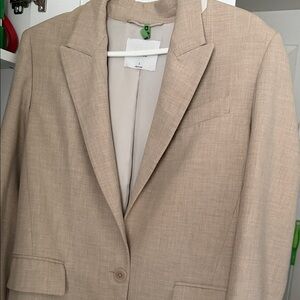Tan Blazer Jacket